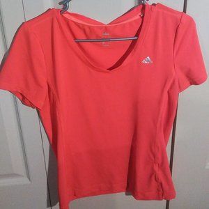 Orange Adidas Shirt